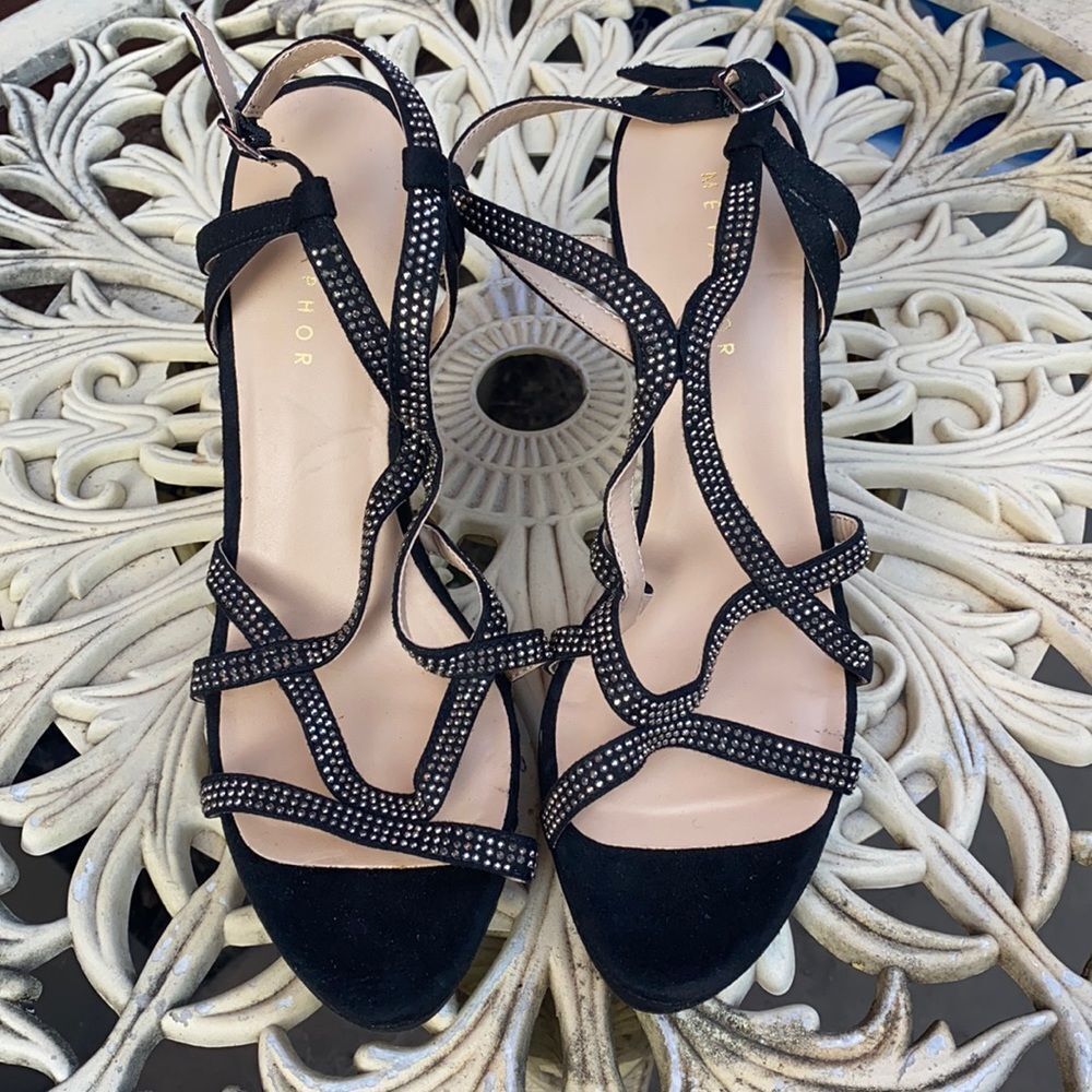 Metaphor bedazzled heels sz. 11